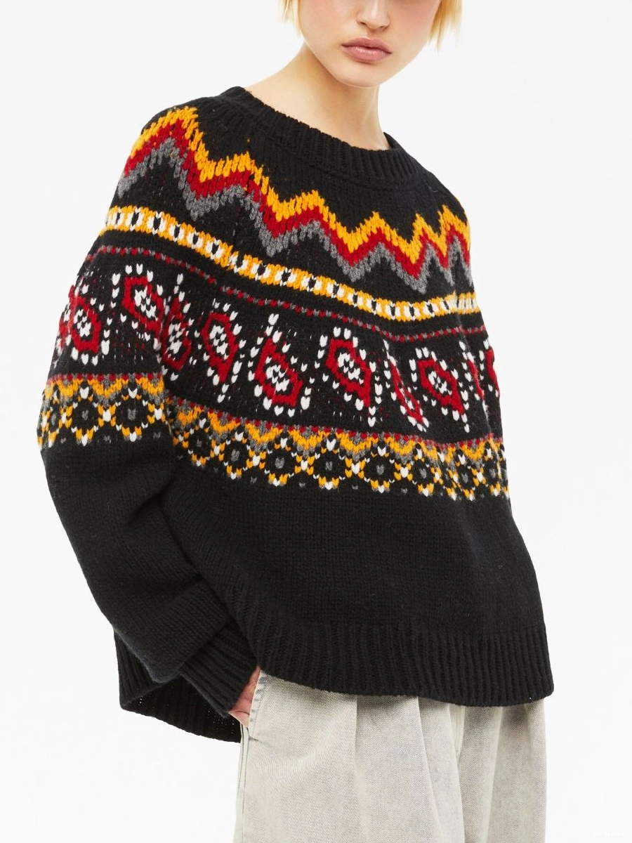 Affordable jumper intarsia-knit Women Antarctic Alanui Circle 0811